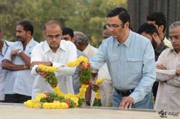 NTR Family Visit to NTR Ghat 2016